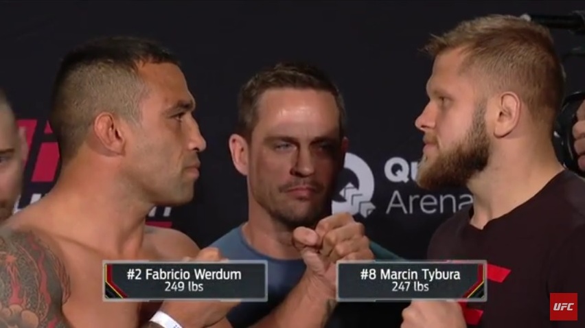 UFC Fight Night 121 weigh-in