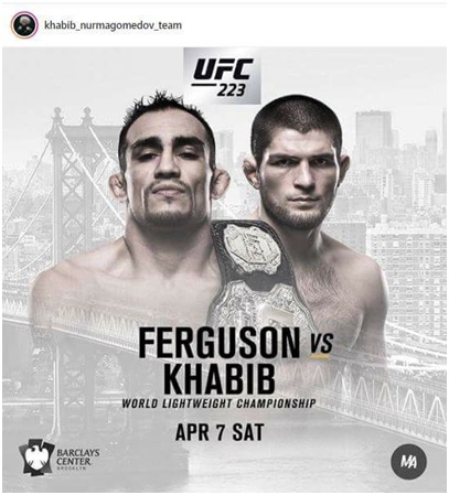 UFC 223 Ferguson vs Nurmagomedov