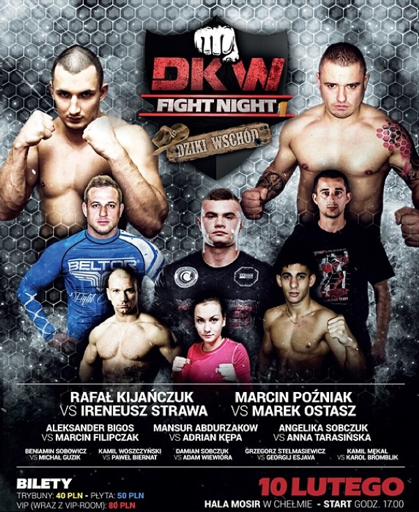 DKW Fight Night 1 Dziki Wschód Chełm