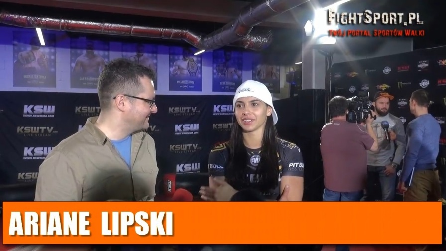 Ariane Lipski przed KSW 42