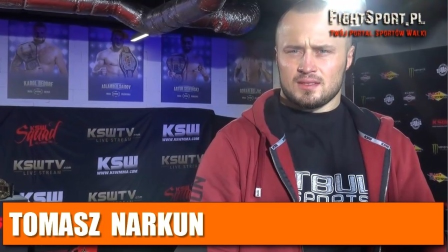 Tomasz Narkun przed KSW 42
