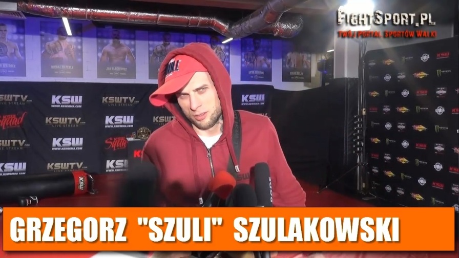 Grzegorz Szulakowski przed KSW 42