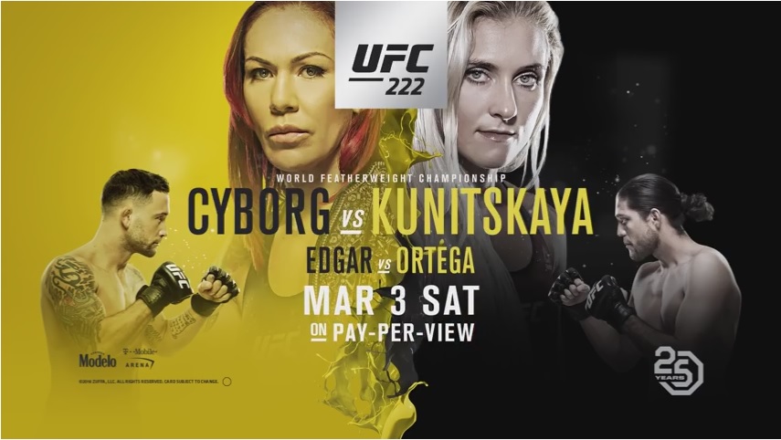 UFC 222 Countdown