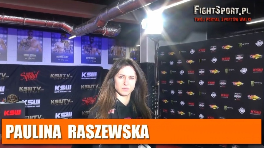 Paulina Raszewska przed KSW 42