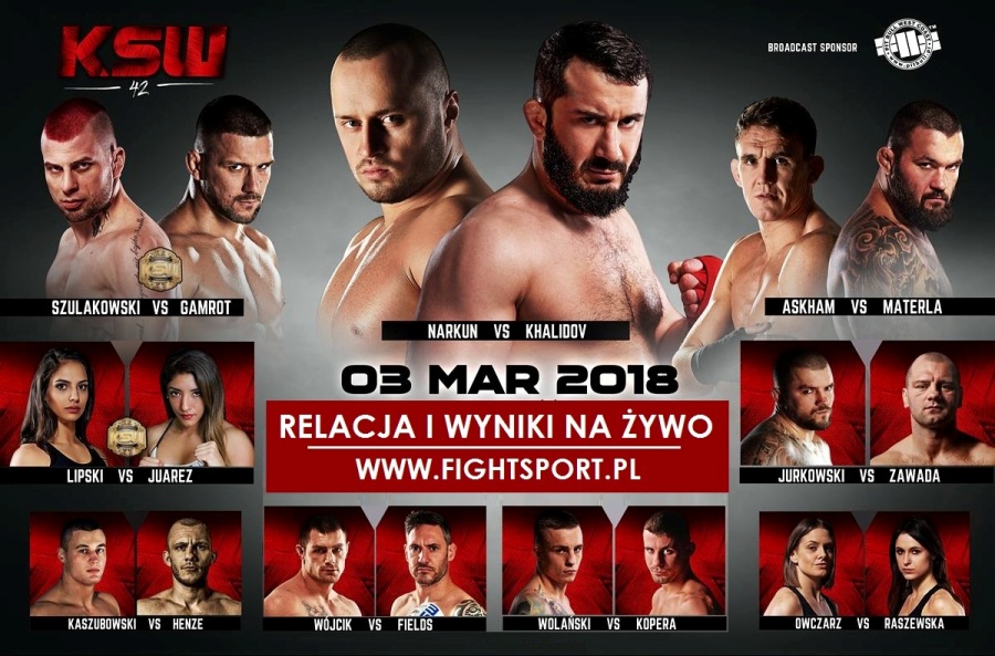 KSW 42 LIVE RESULTS