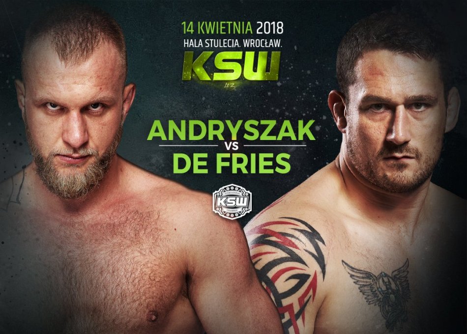 KSW 43 Andryszak vs De Fries