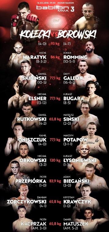 Babilon MMA 3  Babilon MMA 3