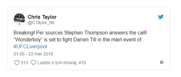 Till vs Thompson