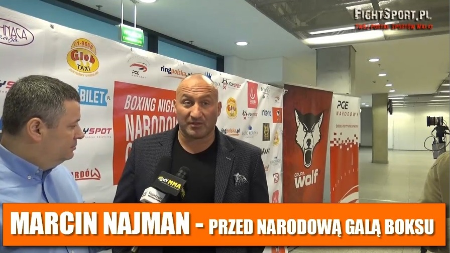 Marcin Najman przed Narodową Galą Boksu