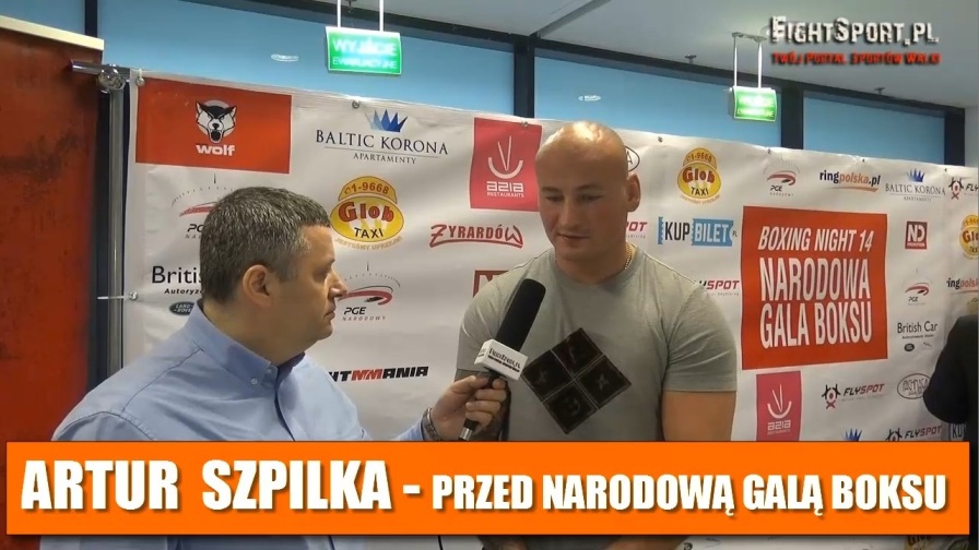 Artur Szpilka przed Narodową Galą Boksu