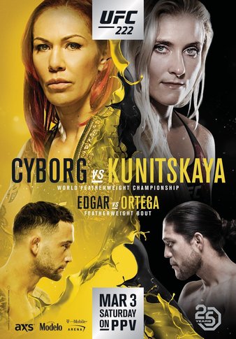 UFC 222 Cyborg vs Kunitskaya