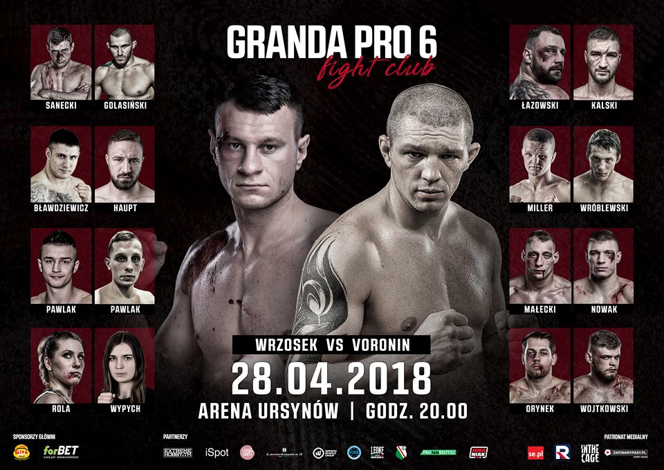 Granda 6 Pro - fightcard