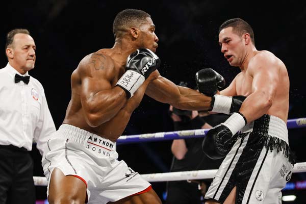 Anthony Joshua vs Parker