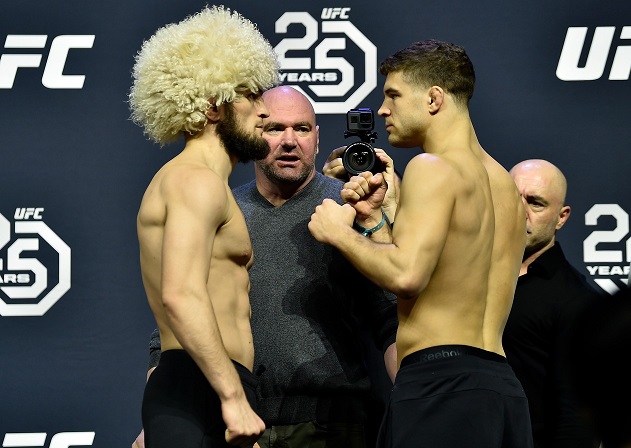 Khabib vs Iaquinta