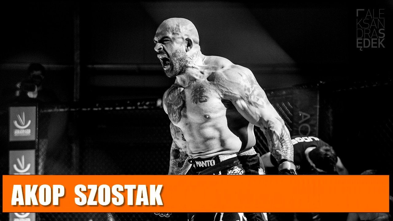 [fot. Aleksandra Sędek] Akop Szostak po WCA Fight Night 4
