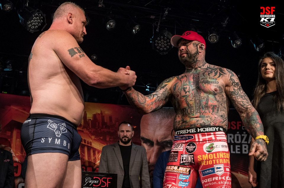 DSF 14 wyniki ważenia zawodników