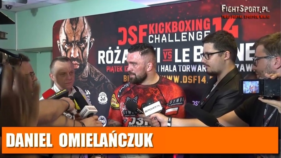 Daniel Omielańczuk po DSF Kickboxing Challenge 14