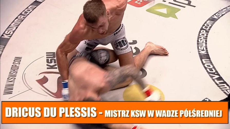Dricus du Plessis po zwycięstwie na KSW 43