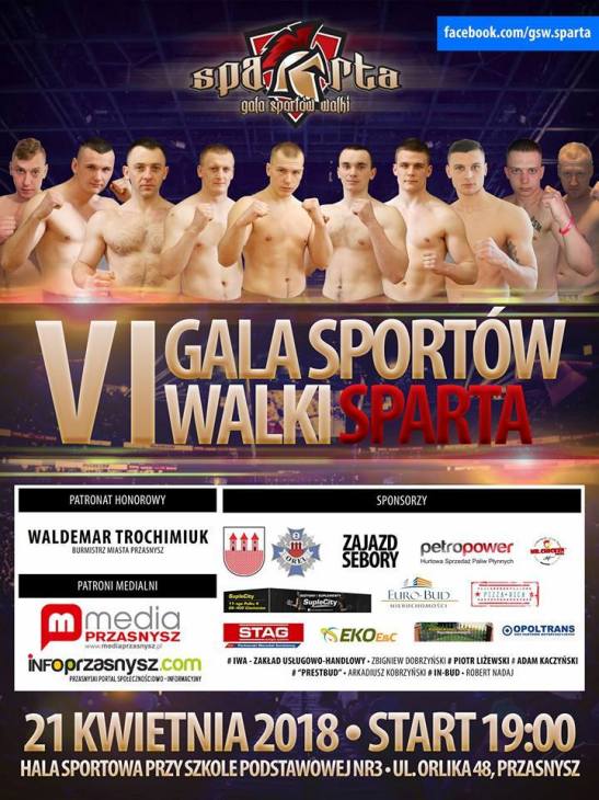 VI Gala Sportów Walki Sparta