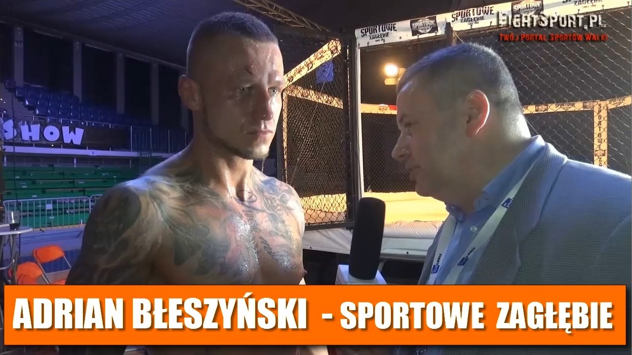 Adrian Błeszyński po Night of Heroes 5