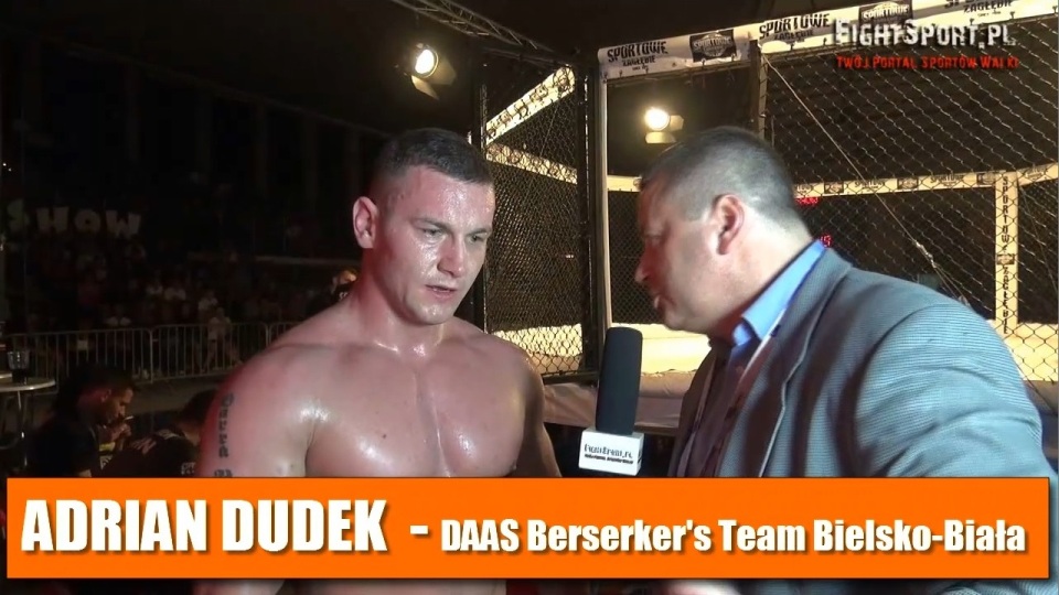 Adrian Dudek po Night of Heroes 5