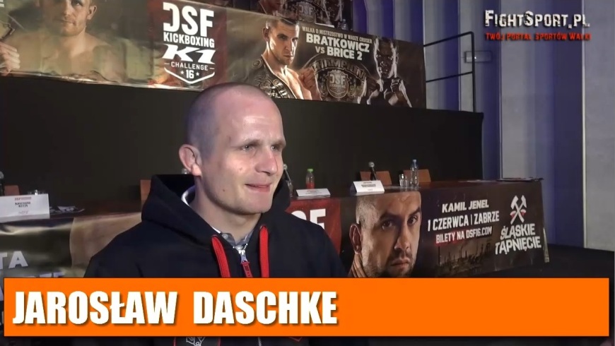 Jarosław Daschke przed walką na DSF 16