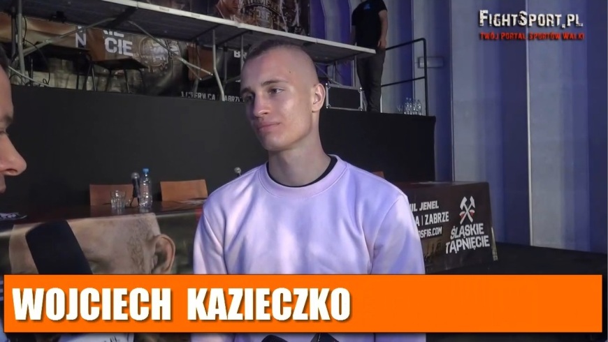 Wojciech Kazieczko przed walką na DSF 16