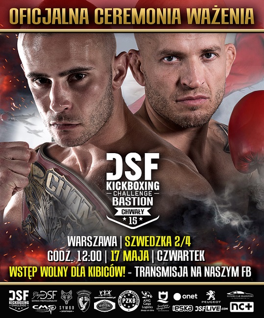 DSF 15 ważenie zawodników