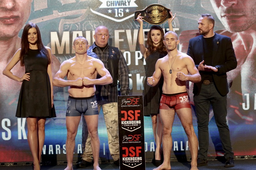 DSF 15 wyniki ważenia zawodników