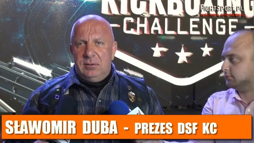 Sławomir Duba przed DSF 15