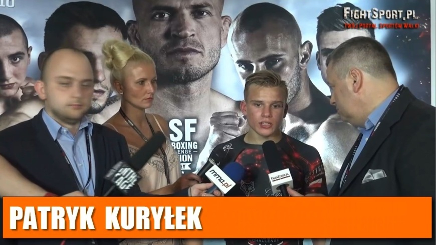 Patryk Kuryłek po DSF 15