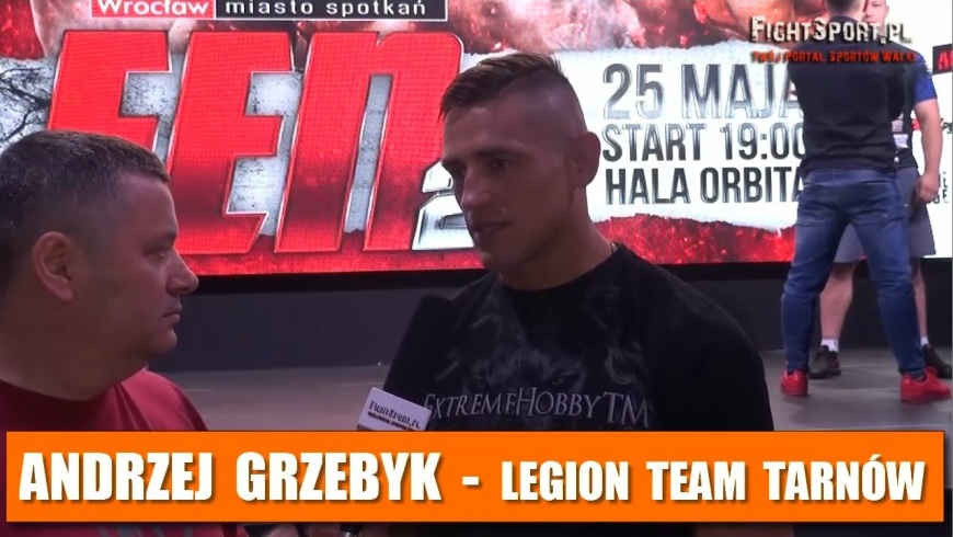 Andrzej Grzebyk przed FEN 21