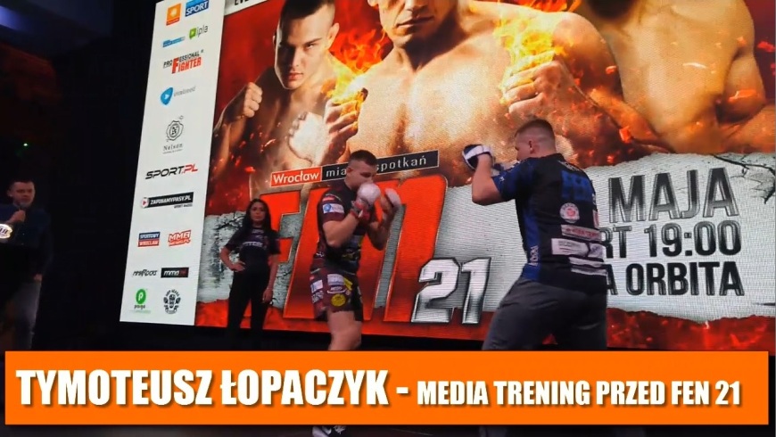 Tymoteusz Łopaczyk przed FEN 21