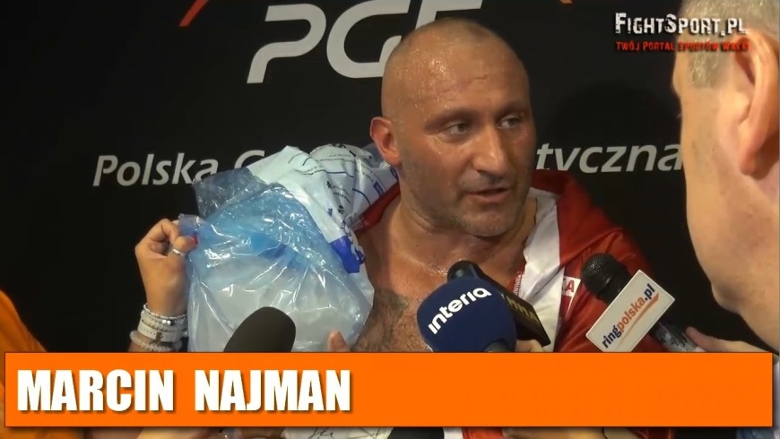 Marcin Najman po porażce na Narodowej Gali Boksu