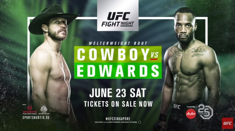 UFC Fight Night 132 Cowboy vs. Edwards