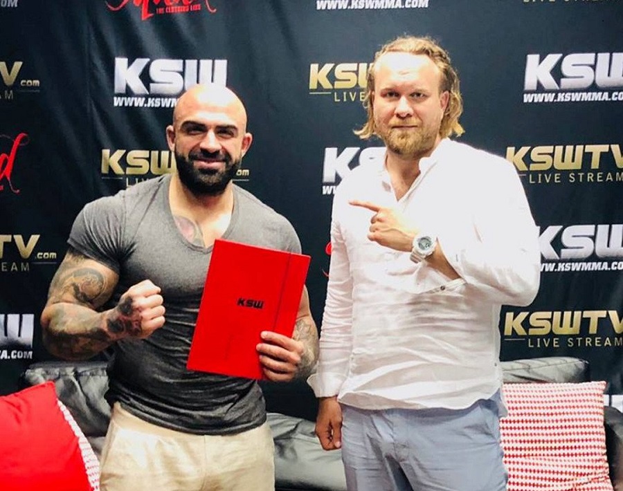 Akop Szostak podpisał kontrakt z KSW