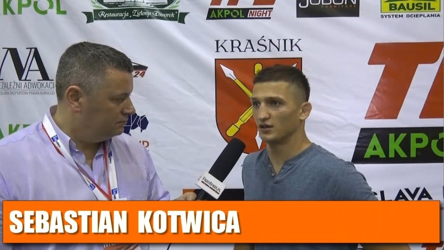 Sebastian Kotwica po TFL 14