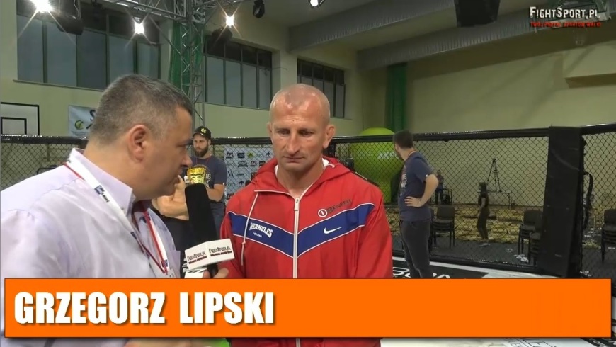 Grzegorz Lipski po TFL 14