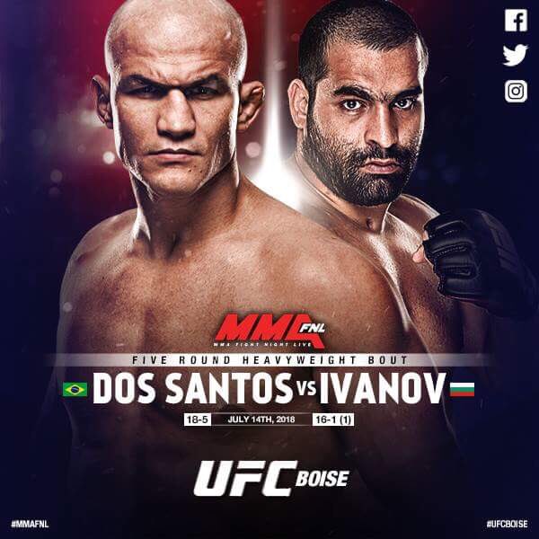 UFC Fight Night 133 dos Santos vs. Ivanov