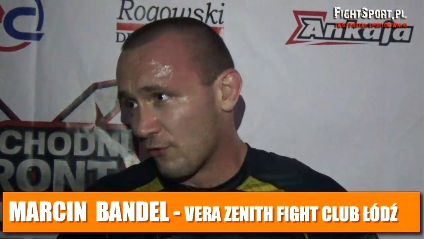 Marcin Bandel po gali Wschodni Front 1