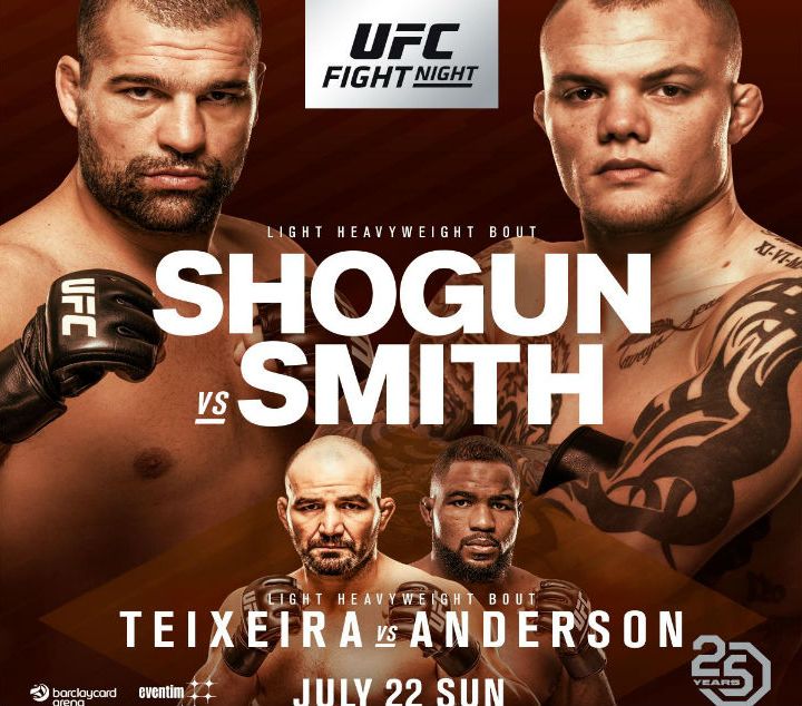 UFC Fight Night 134 Shogun vs Smith