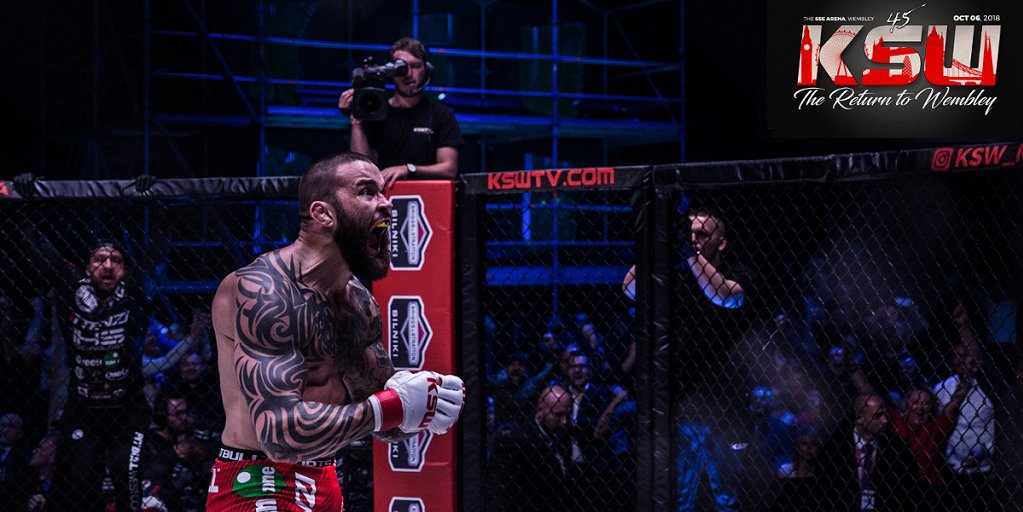 Michał Materla na KSW 45