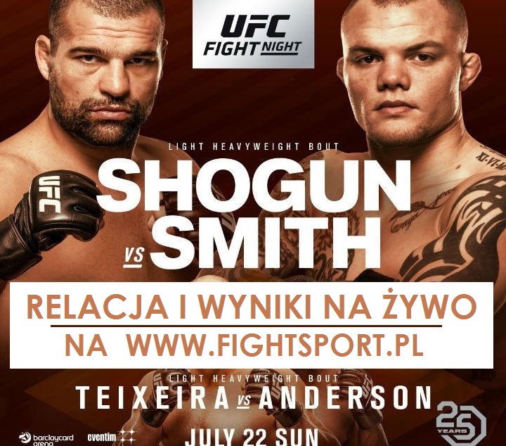 UFC Fight Night 134 Shogun vs Smith