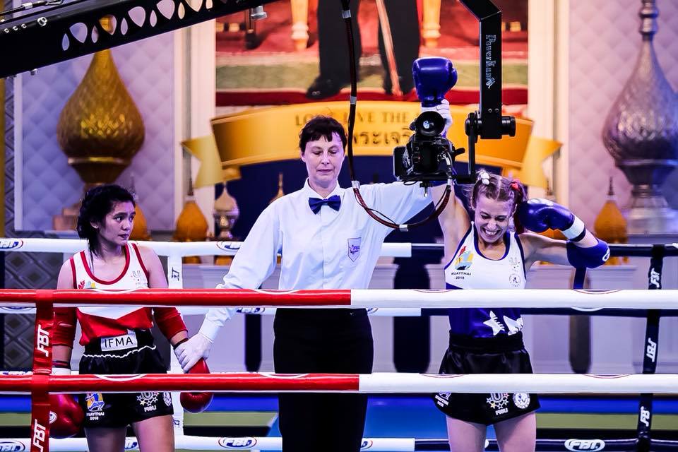 [fot. t1tekTV] Natalia Leciejewska Muaythai