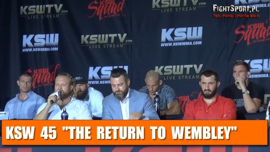 KSW 45 - konferencja prasowa