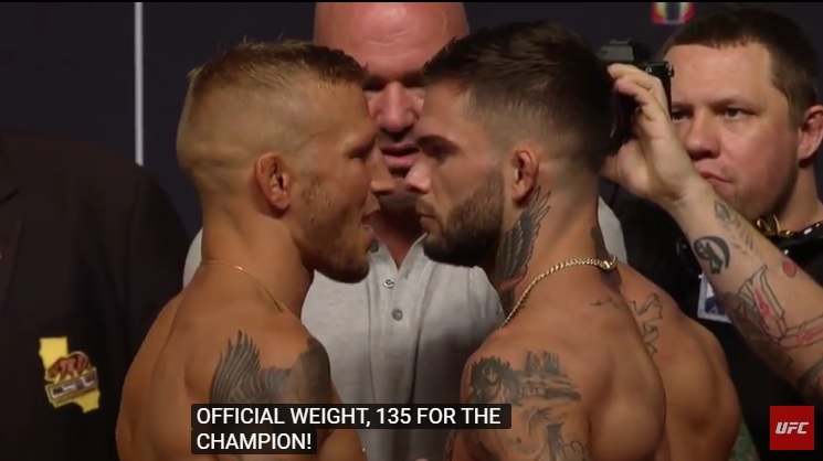 T.J. Dollashaw vs Cody Garbrandt, UFC 227