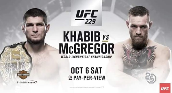 UFC 229: Nurmagomedov vs Mcgregor