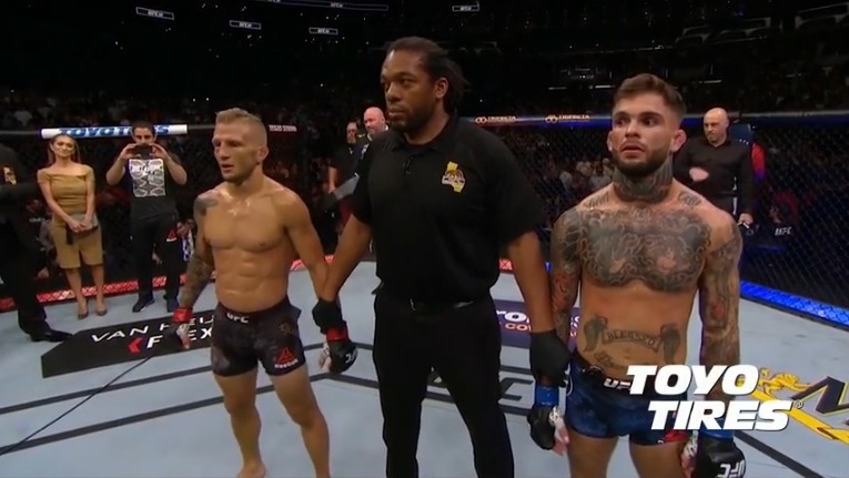 UFC 227 TJ Dillashaw vs Cody Garbrandt