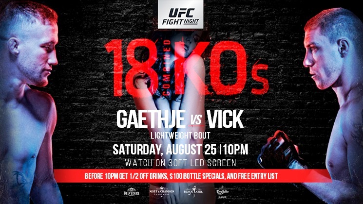 UFC Fight Night 135 Gaethje vs. Vick