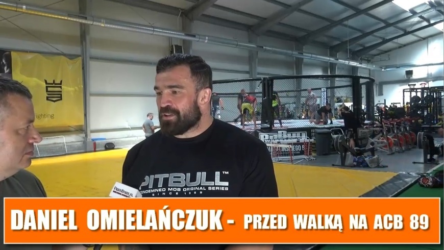 Daniel Omielańczuk przed ACB 89